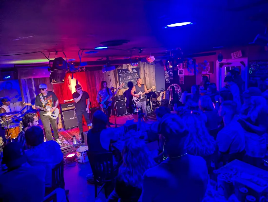 Neon Belly performing at Kimbro's