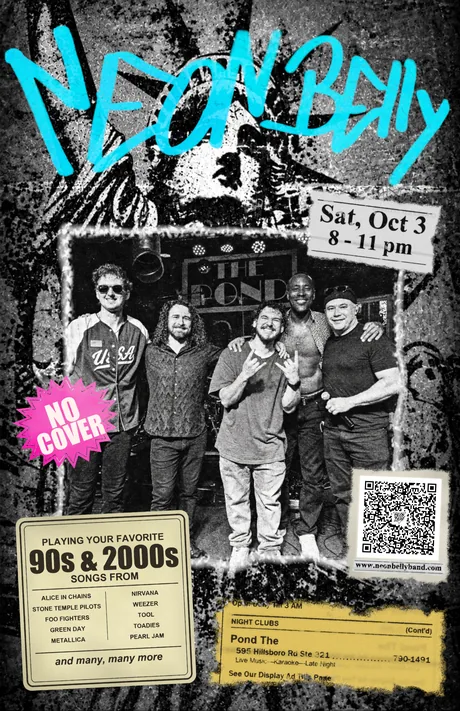 The Pond show poster, October 3 2026
